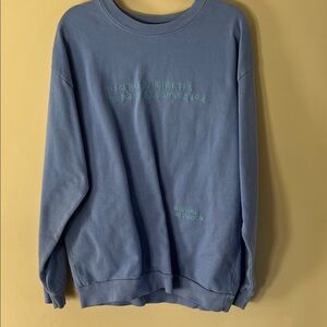 Boys Lie Dusty Blue Crewneck Sweater